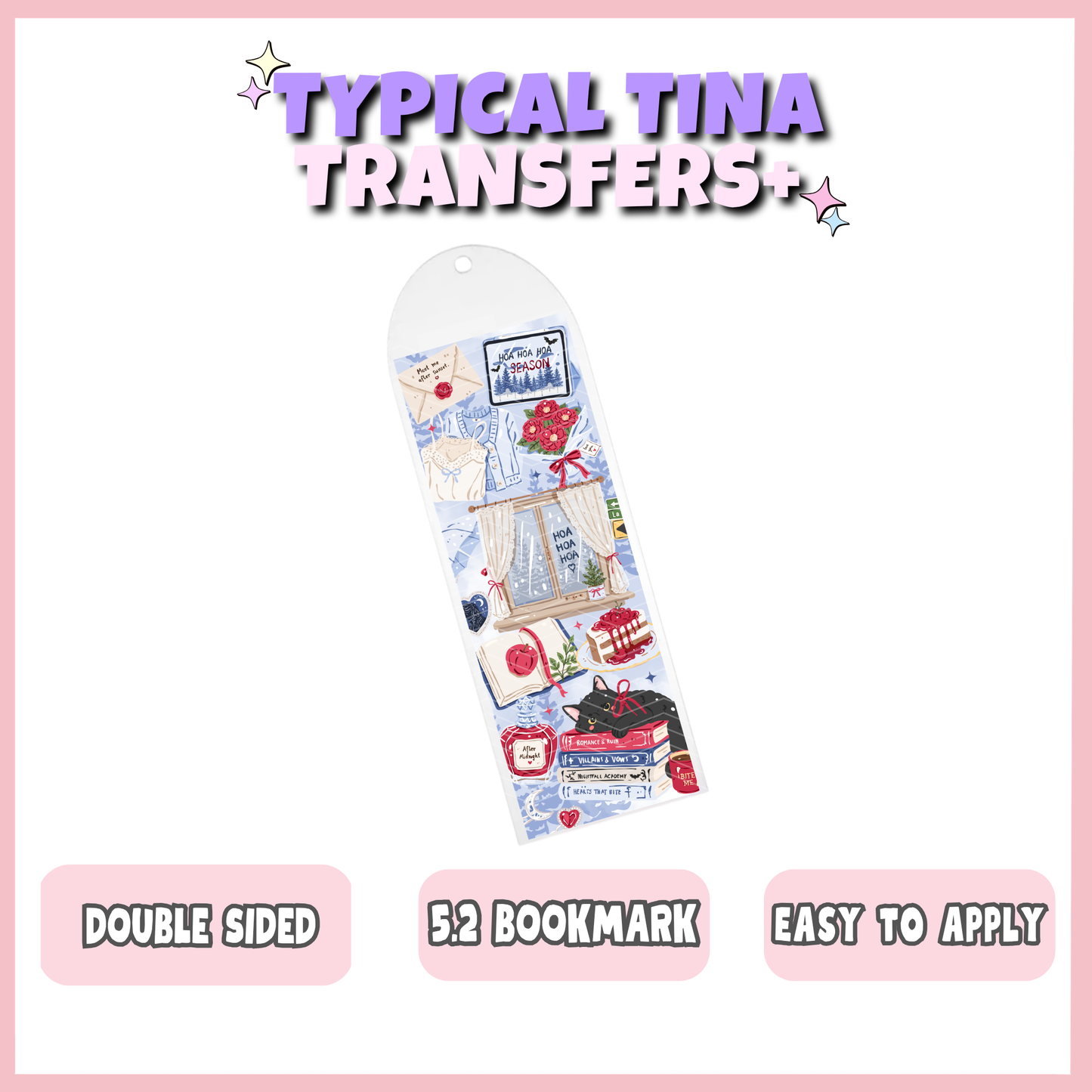 BM356 | UV Bookmark 5x2" | POD - set of 5