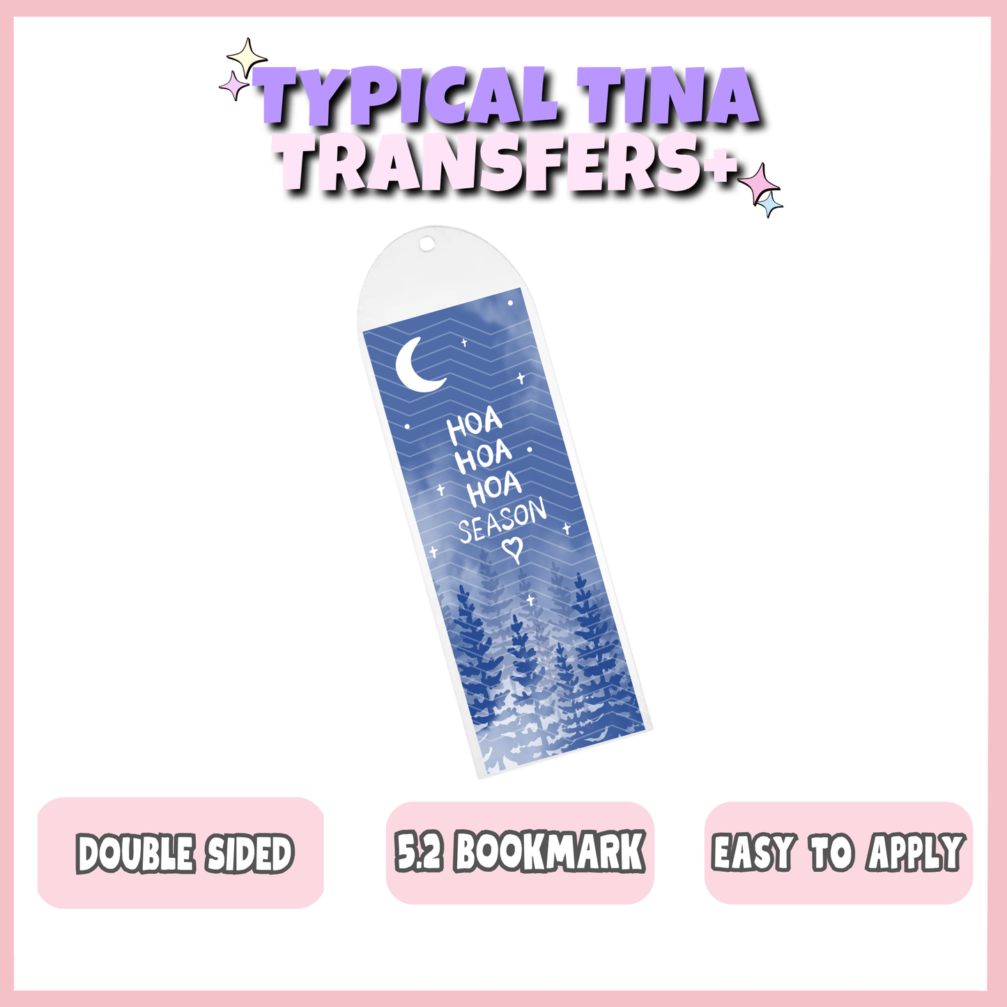 BM357 | UV Bookmark 5x2" | POD - set of 5