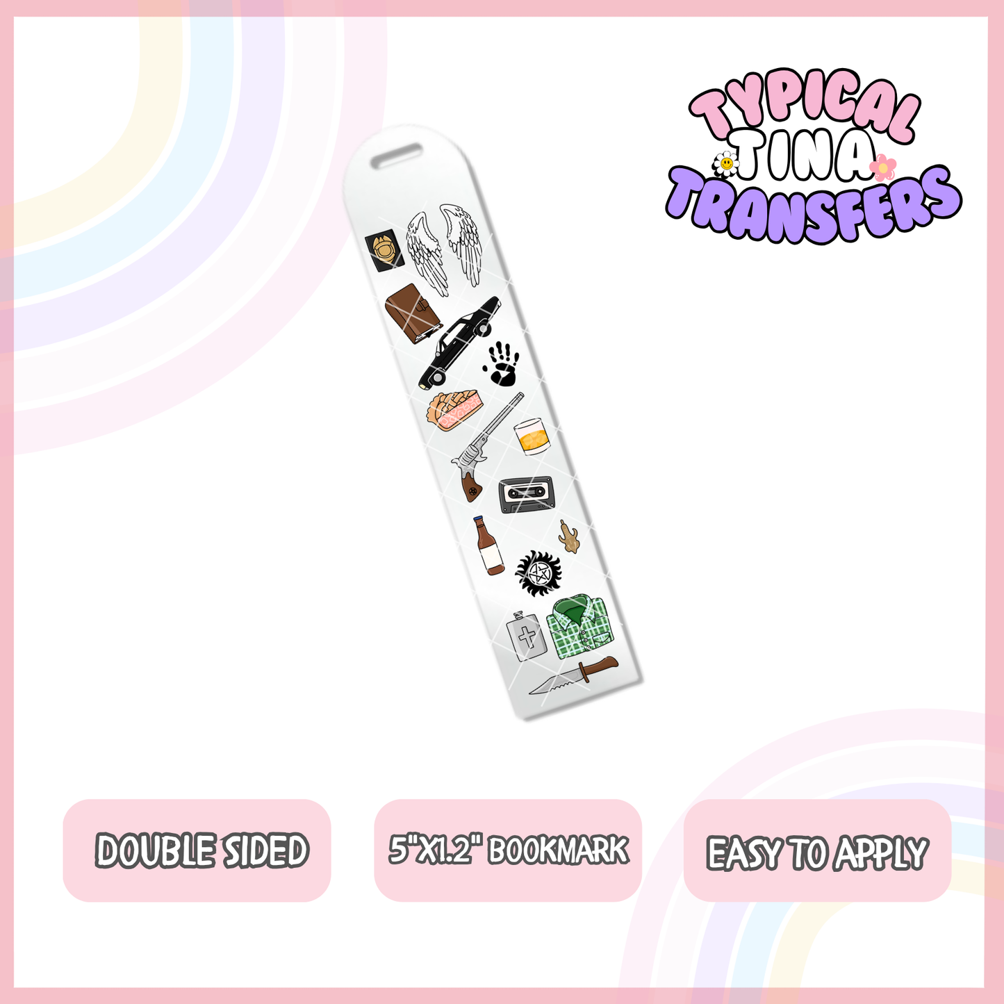 BMS11 | UV Bookmark 5x1.2" | POD - set of 6