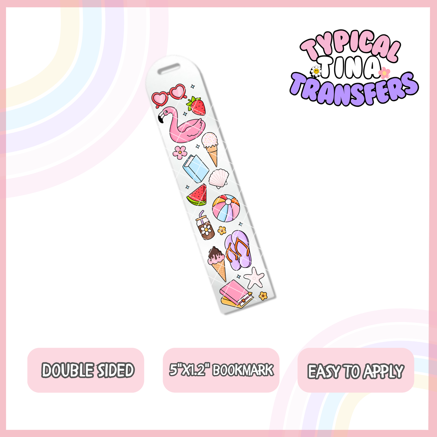 BMS1 | UV Bookmark 5x1.2" | POD - set of 6