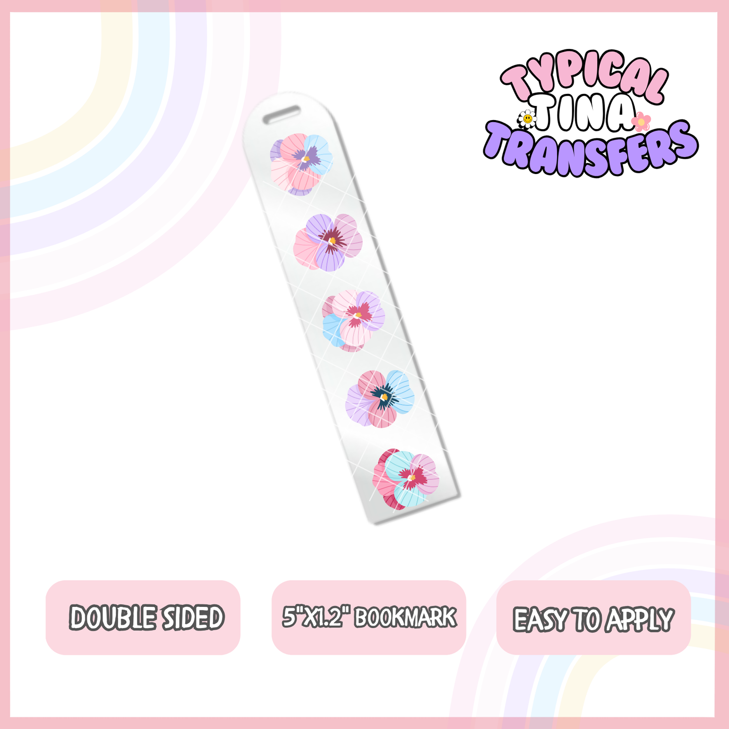 BMS3 | UV Bookmark 5x1.2" | POD - set of 6