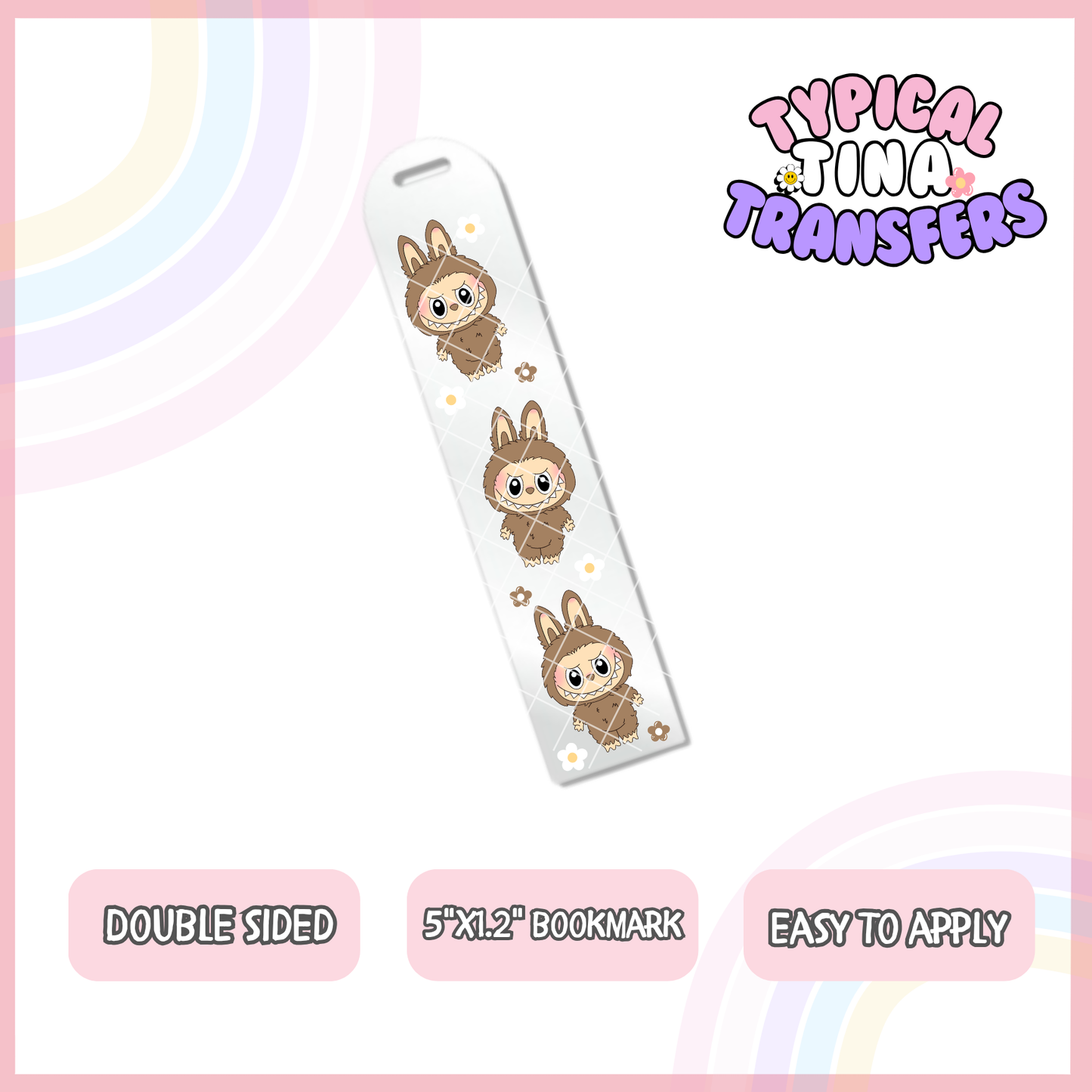 BMS7 | UV Bookmark 5x1.2" | POD - set of 6