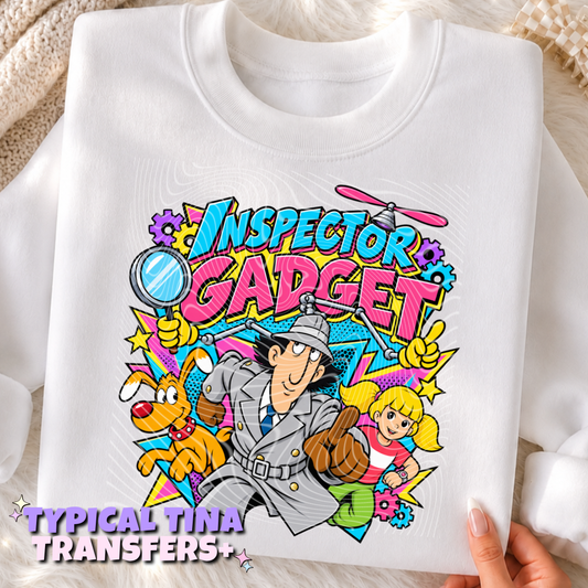 Insp3ctor Gadg3t | DTF Transfers | POD