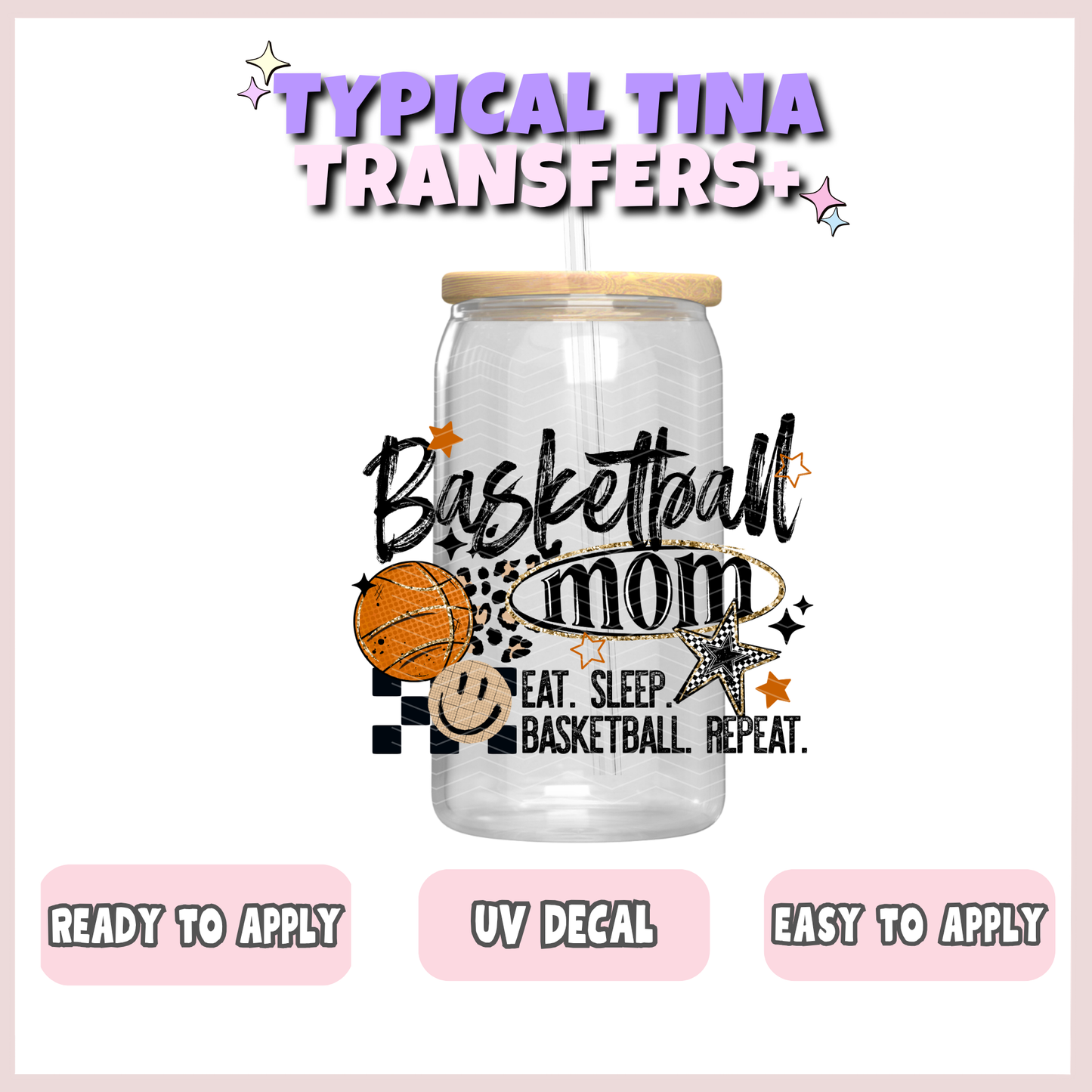 Sports mom (pick design) | UV decals | POD