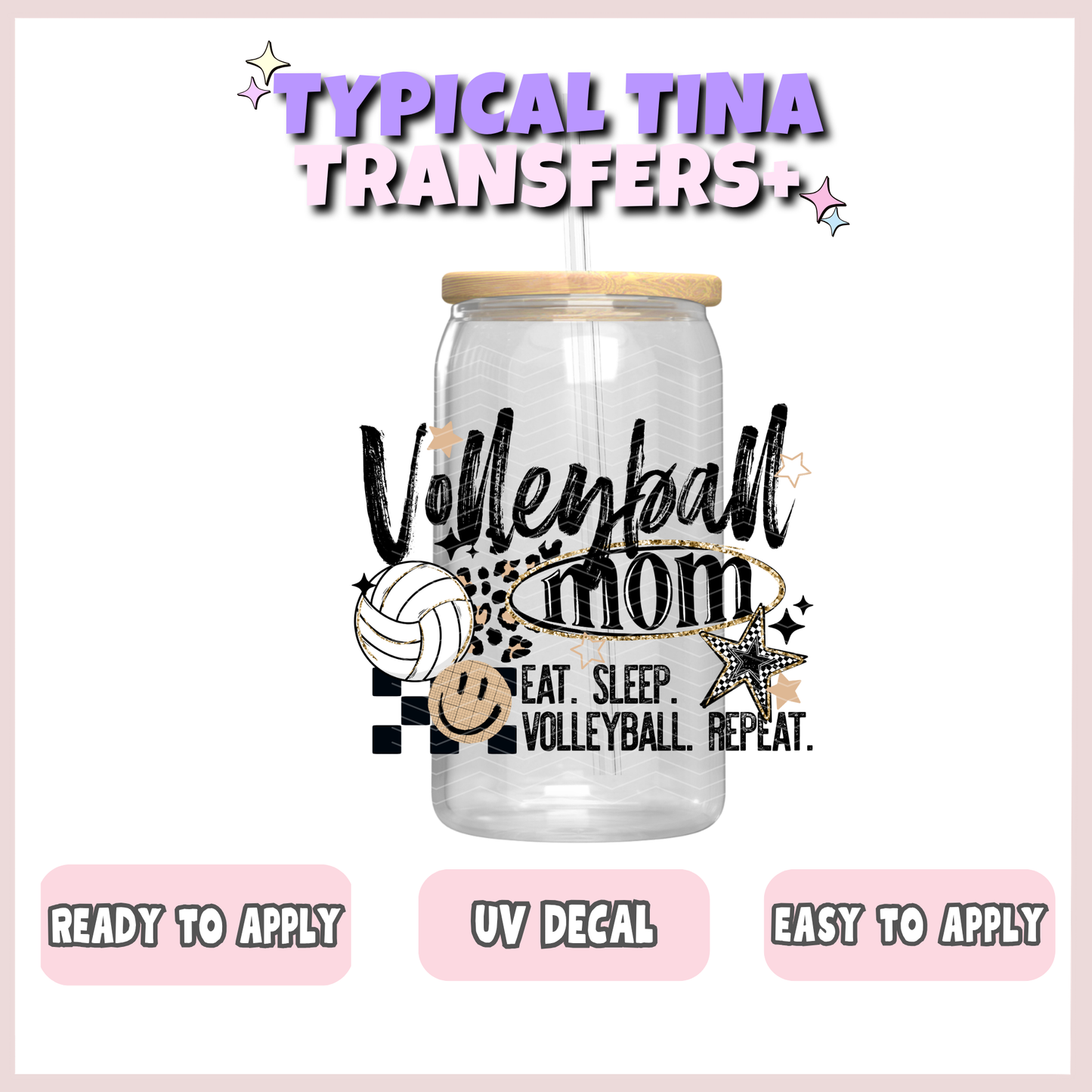 Sports mom (pick design) | UV decals | POD