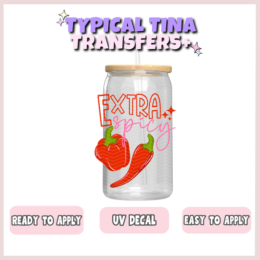 Extra Spicy | UV decals | POD