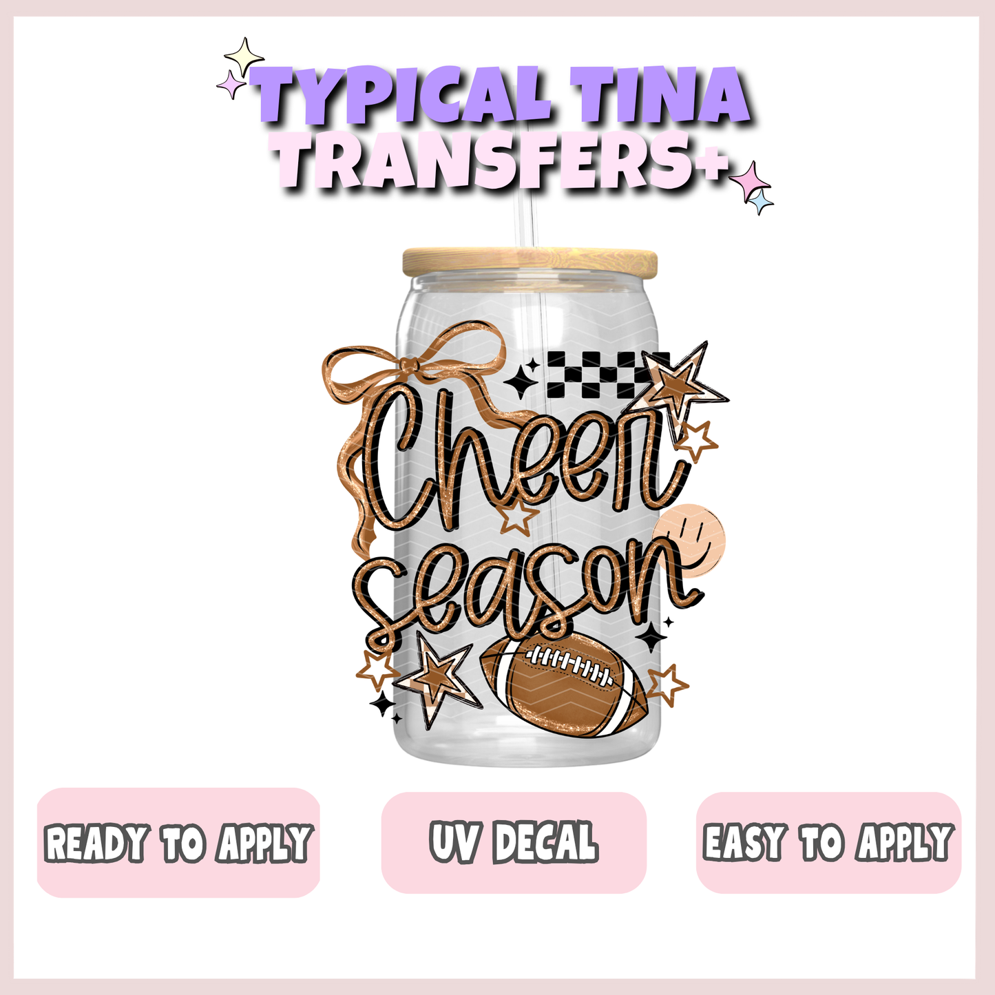 Cheer season | UV decals | POD
