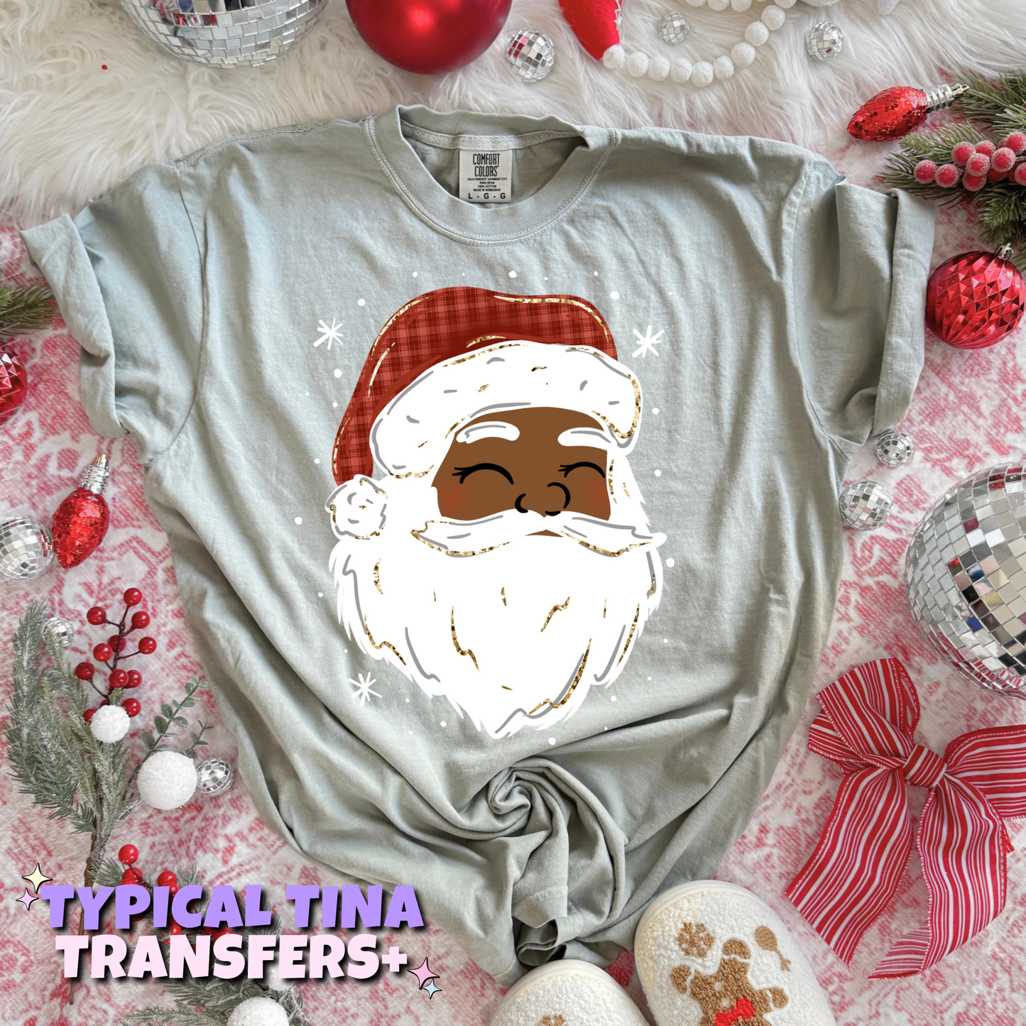 Jolly Santa | DTF Transfers | POD