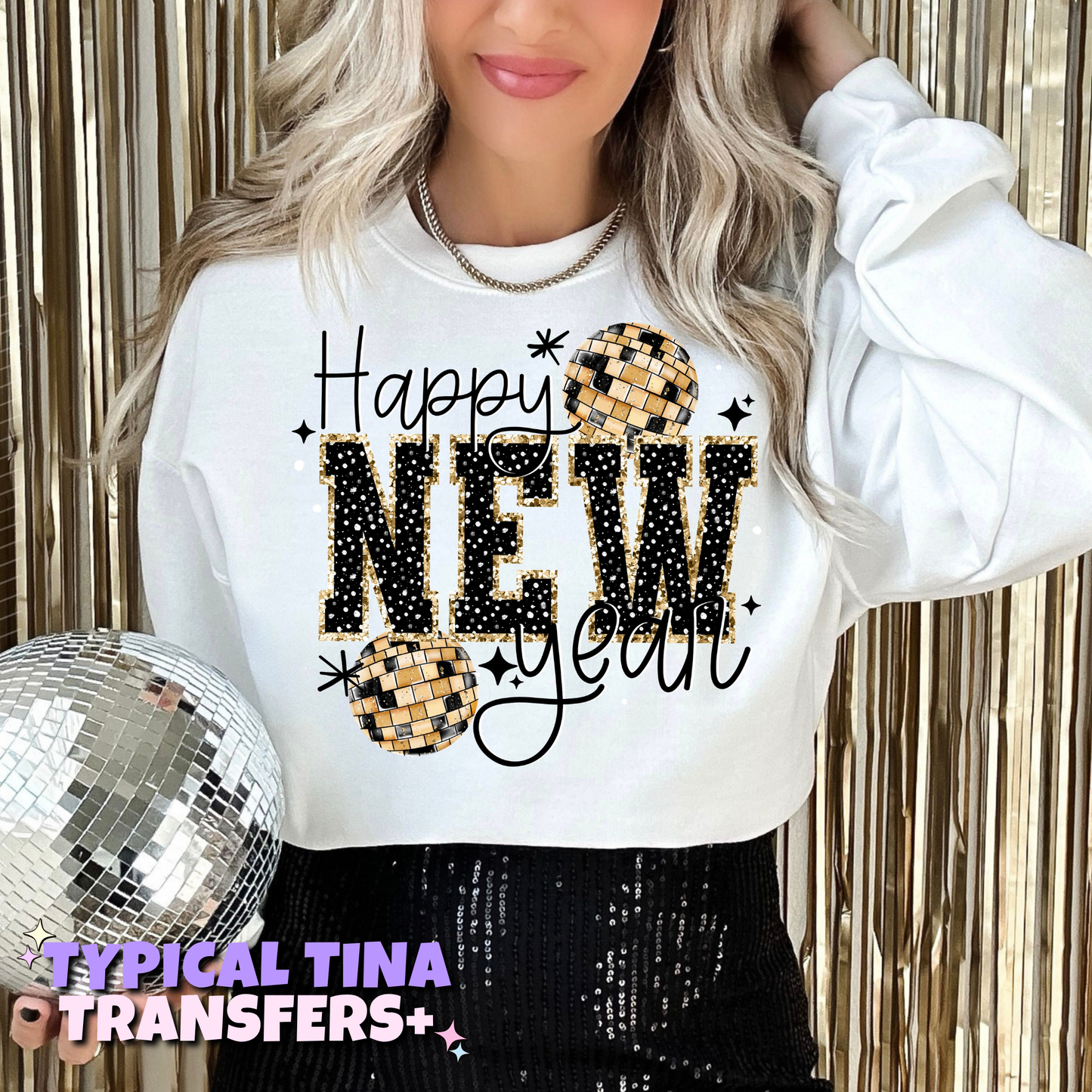 Happy New year | DTF Transfers | POD