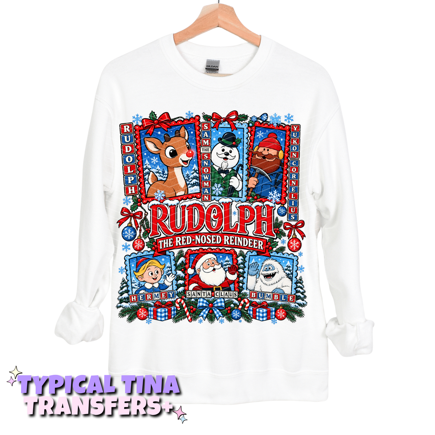 Reindeer Ru and classic movie | DTF Transfers | POD