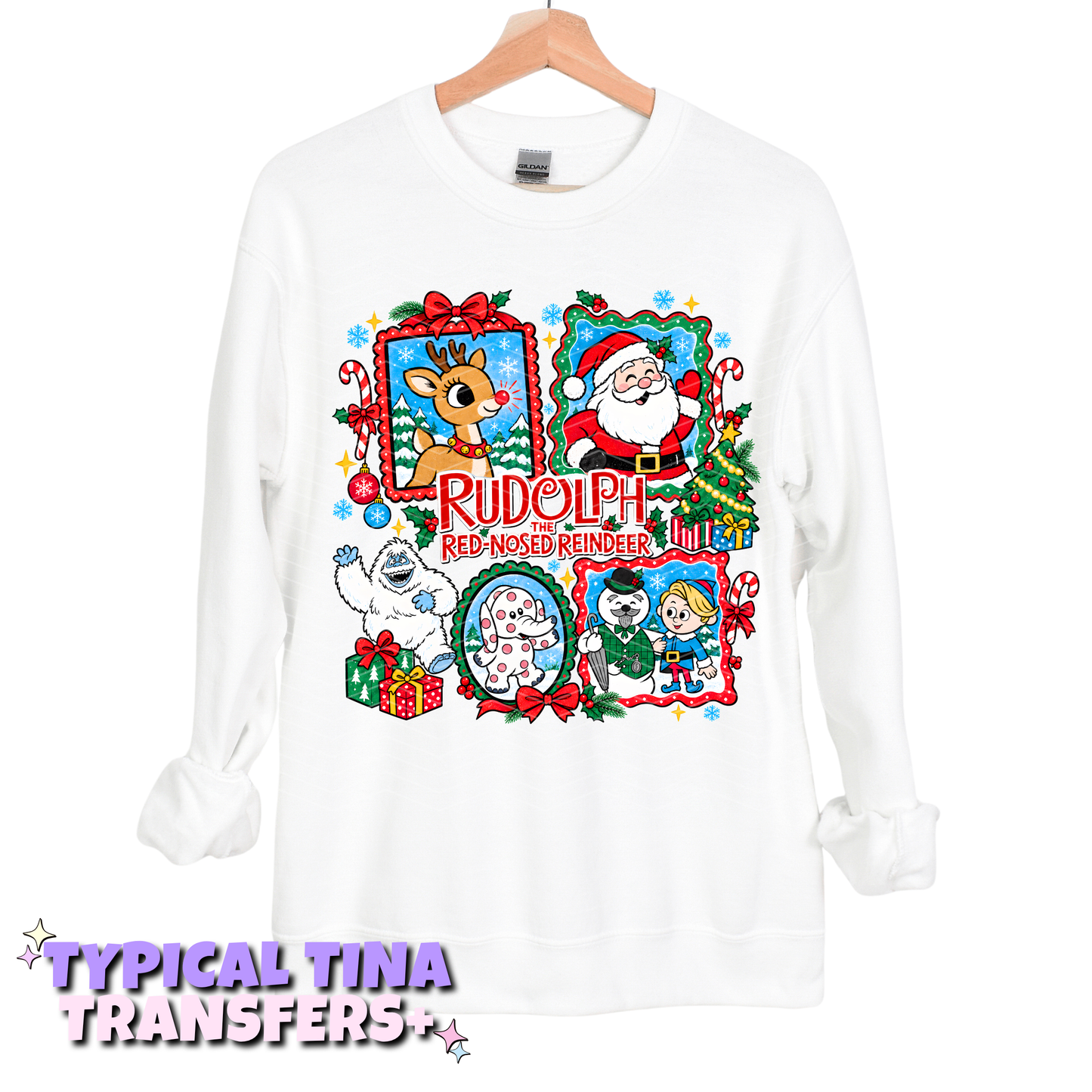Reindeer Ru in frames | DTF Transfers | POD