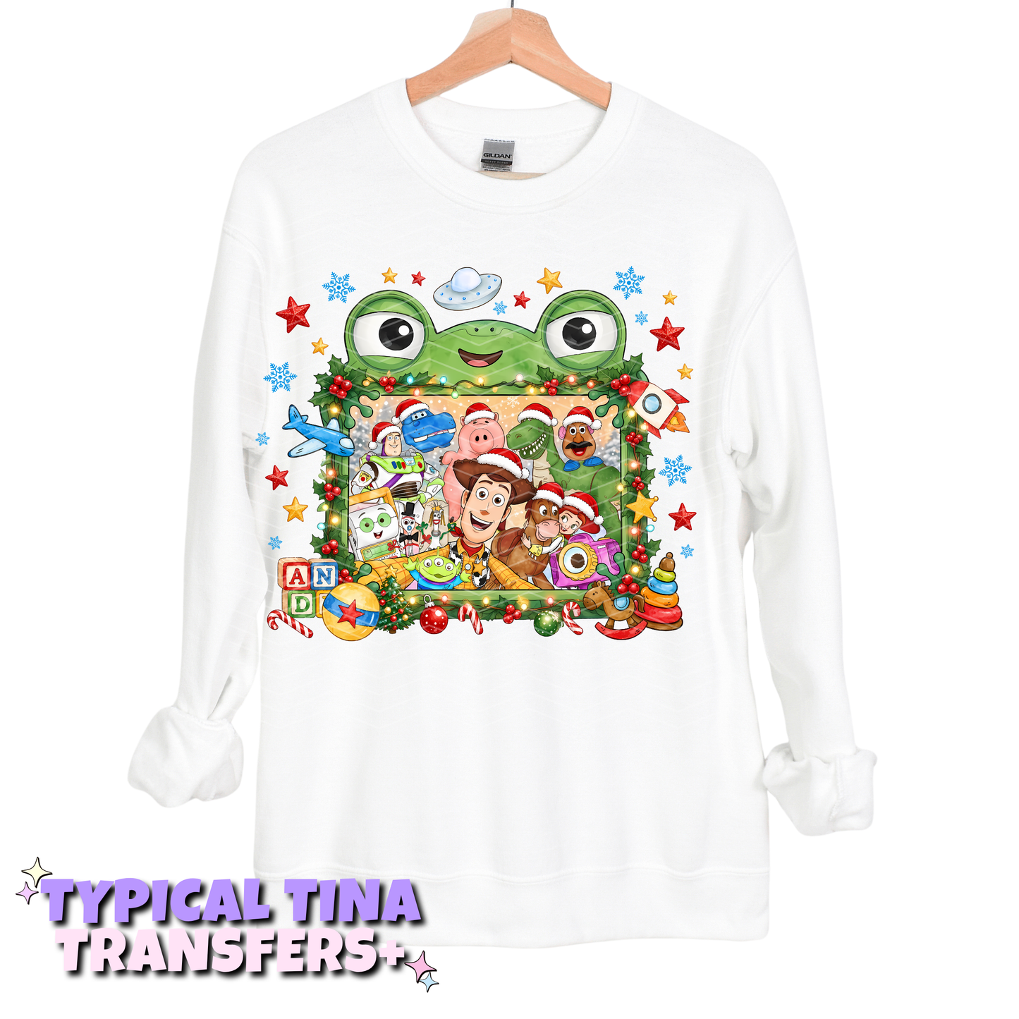 Toy five Xmas tablet | DTF Transfers | POD
