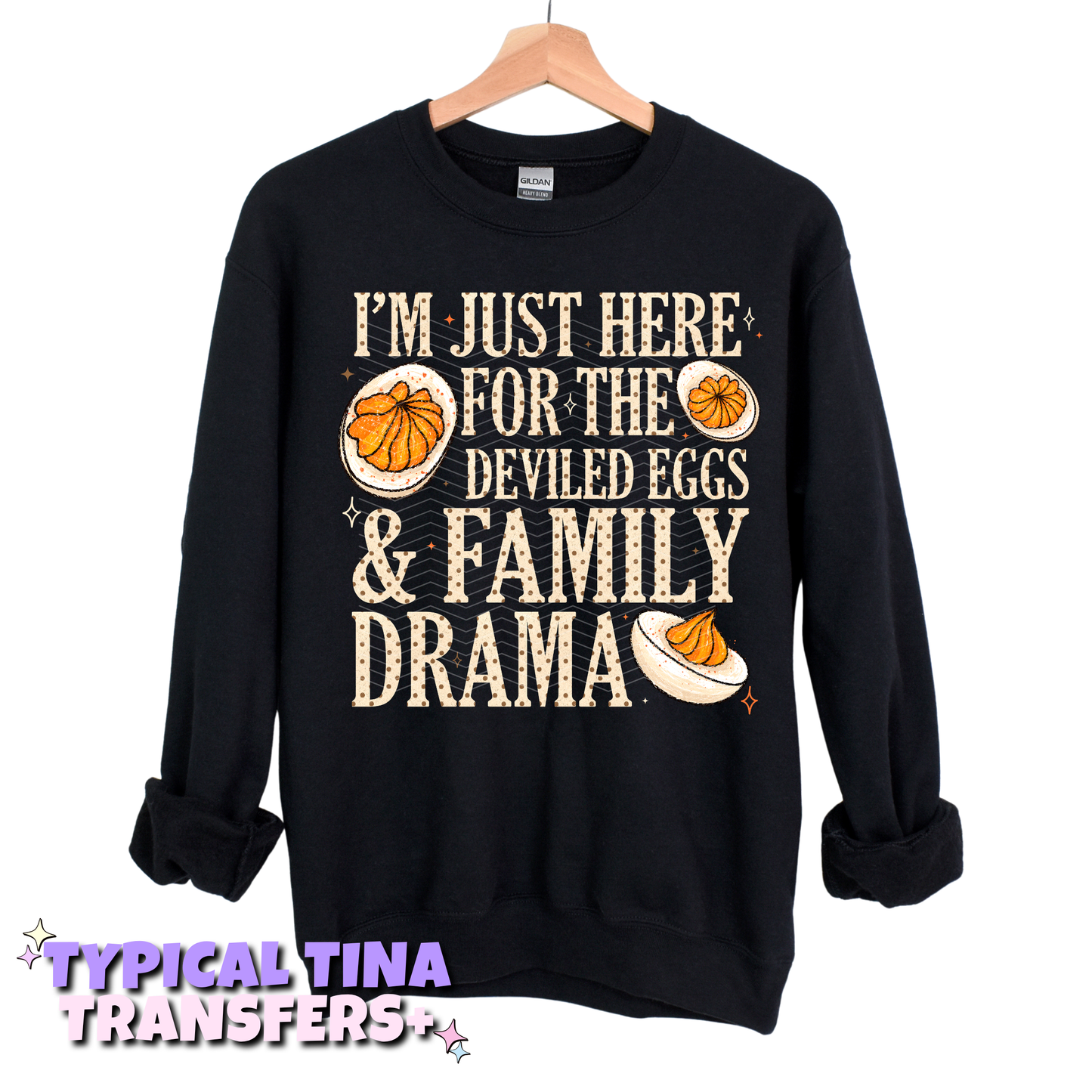 Deviled eggd and fam drama | DTF Transfers | POD