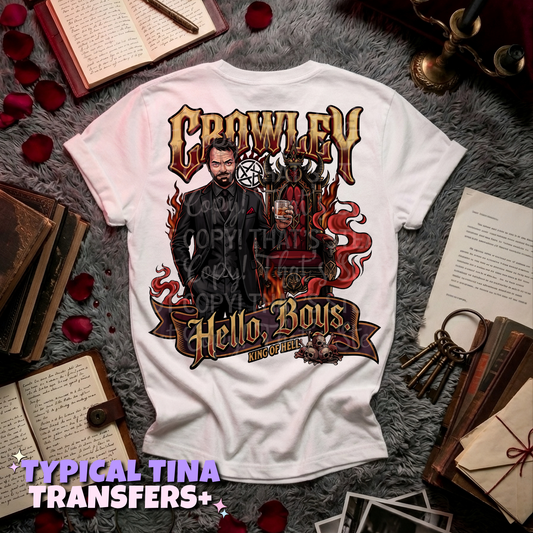 hello boys | DTF Transfers | POD