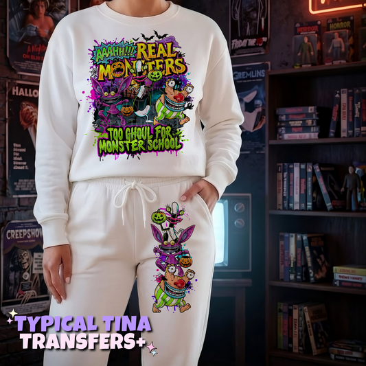 real monsters | DTF Transfers | POD