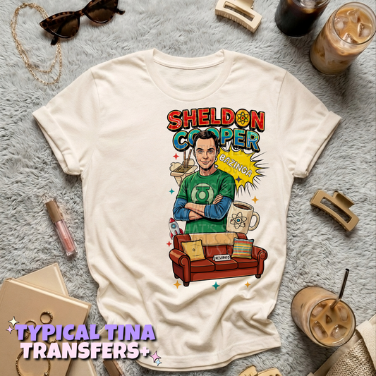Sh3ld0n Coop3r | DTF Transfers | POD