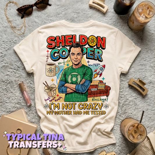 Sh3ld0n Coop3r | DTF Transfers | POD