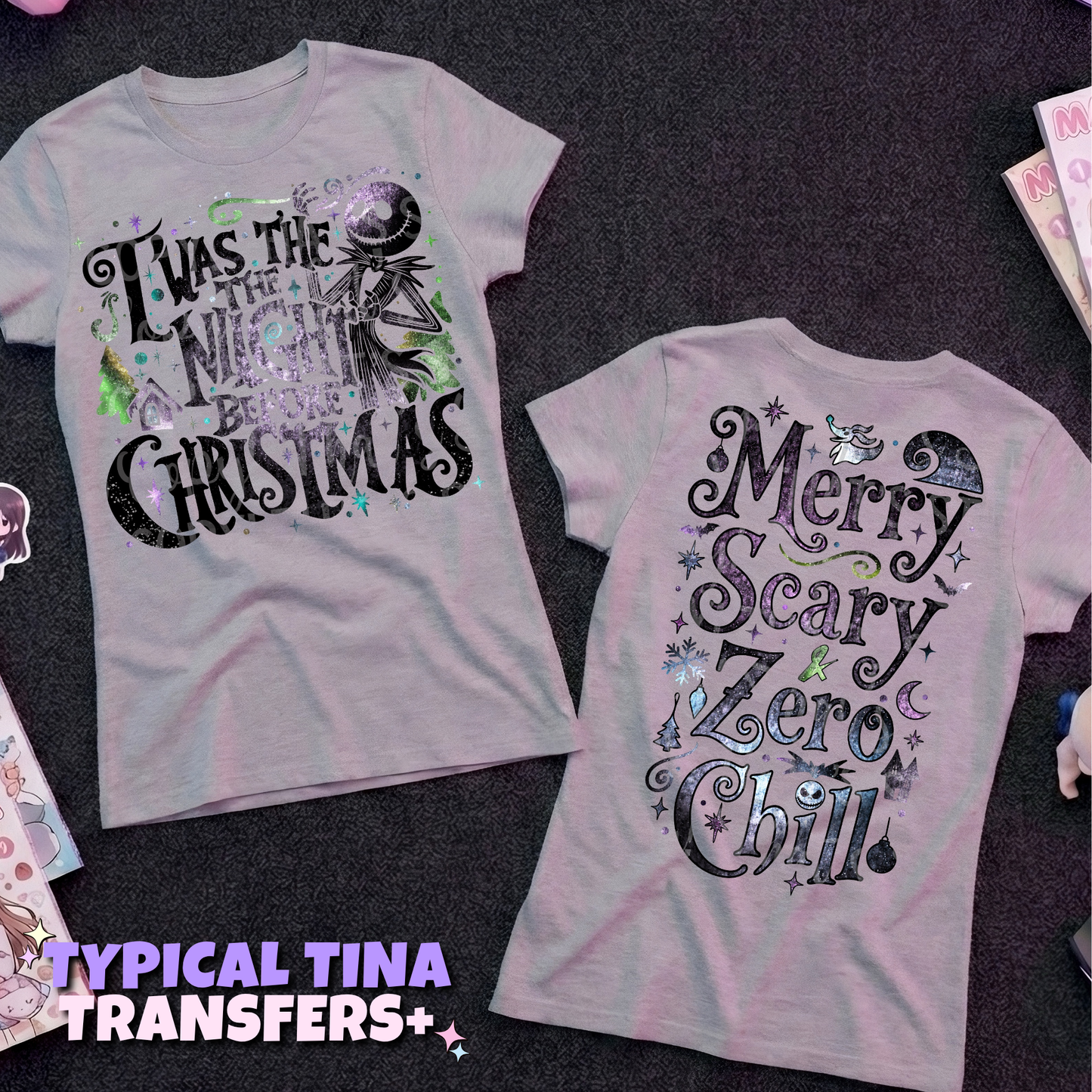 twas the nite b4 xmas | DTF Transfers | POD