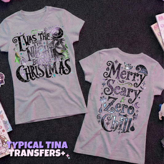 twas the nite b4 xmas | DTF Transfers | POD