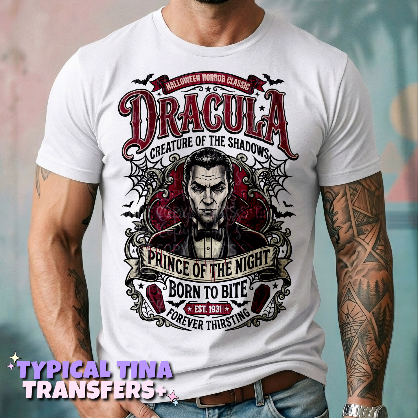 Vamp - creature of shadows | DTF Transfers | POD