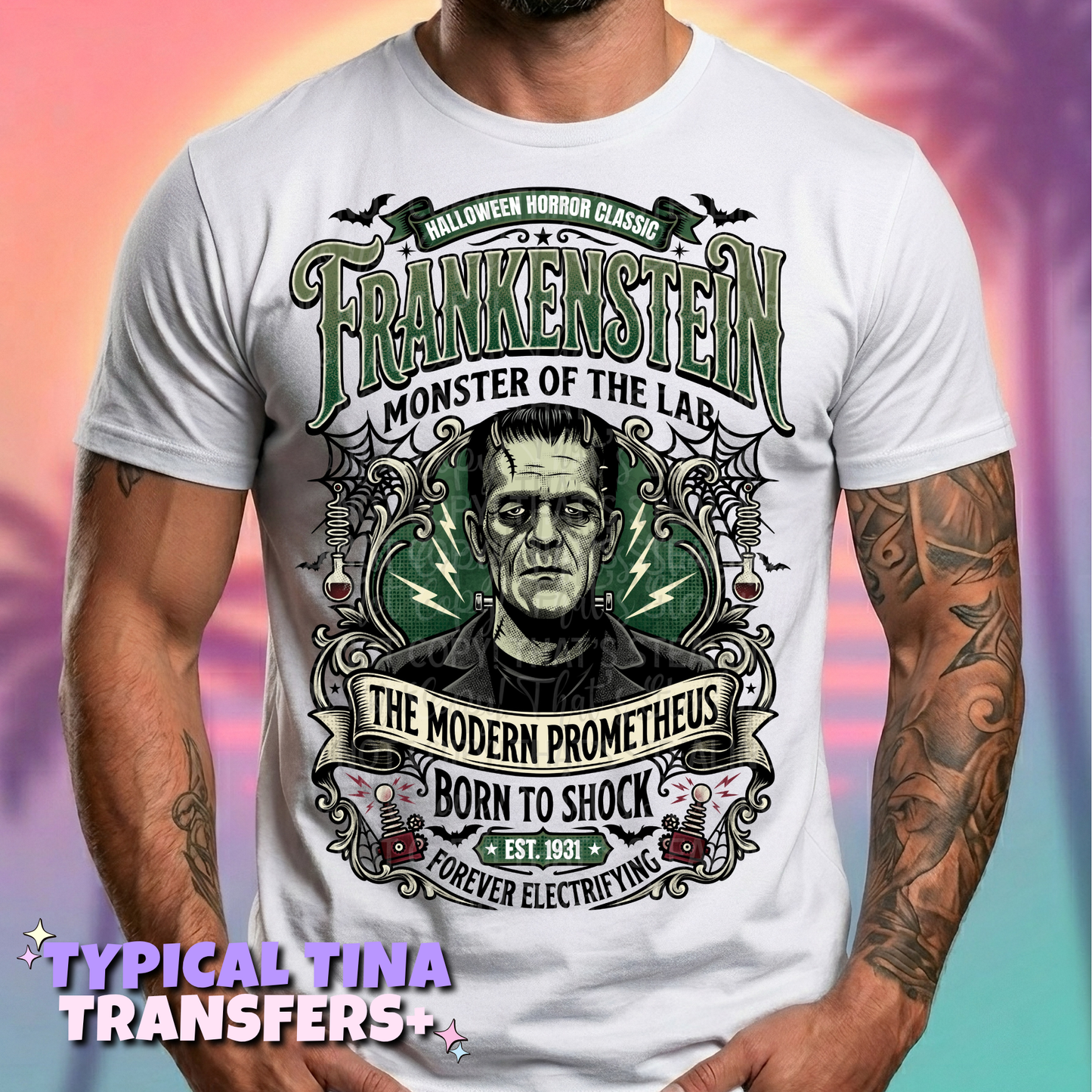 Frank born to shock | DTF Transfers | POD