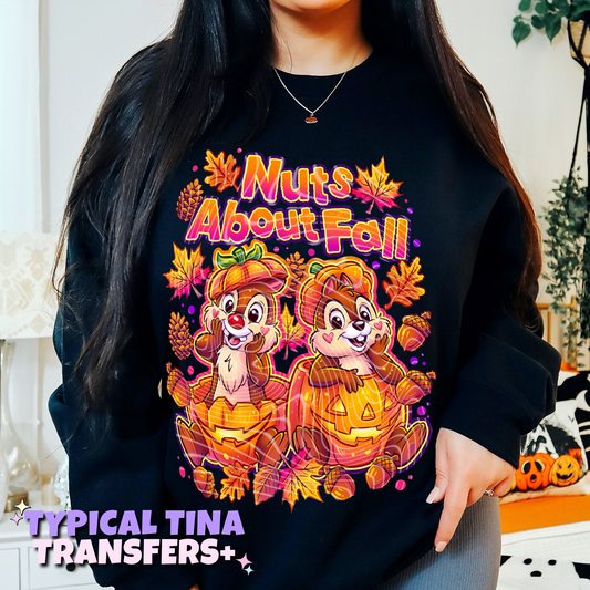 Nuts about Fall | DTF Transfers | POD