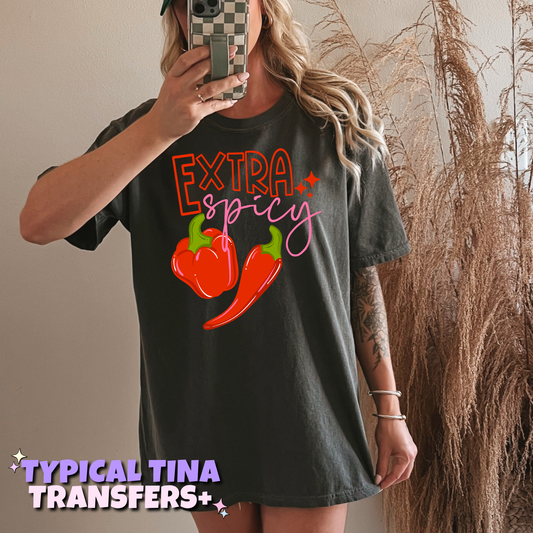 Extra Spicy (peppers) | DTF Transfers | POD