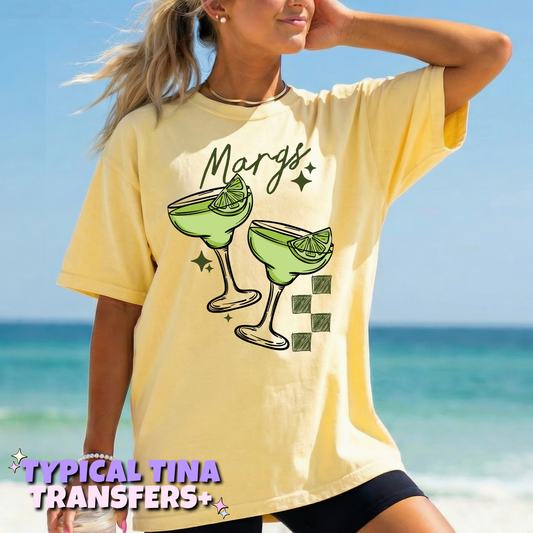 Margs with lime | DTF Transfers | POD