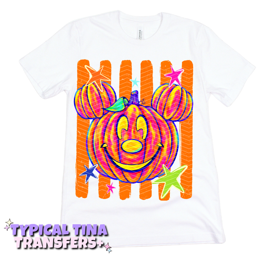 Preppy M Pumpkins | DTF Transfers | POD
