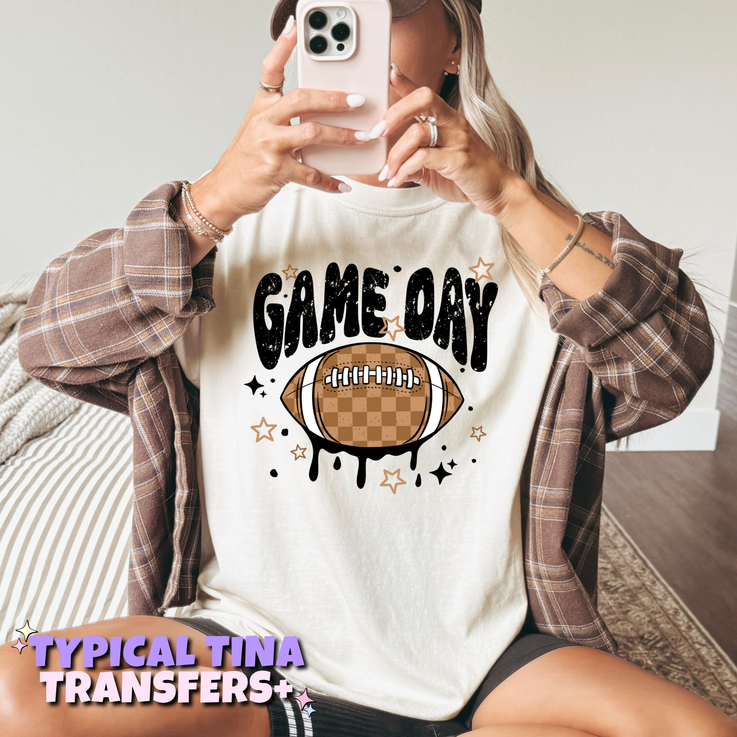 Game day (black print) | DTF Transfers | POD