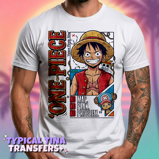 No map, no plan no problem | DTF Transfers | POD