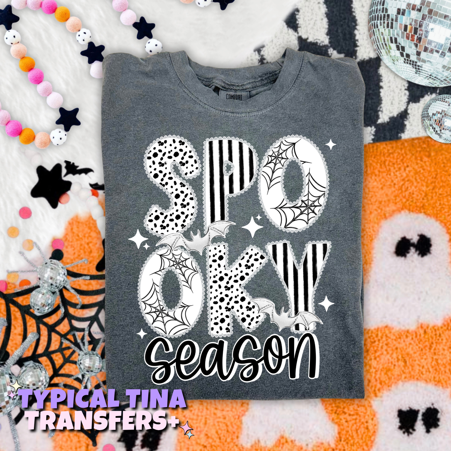 Spooky Season Patterns | DTF Transfers | POD