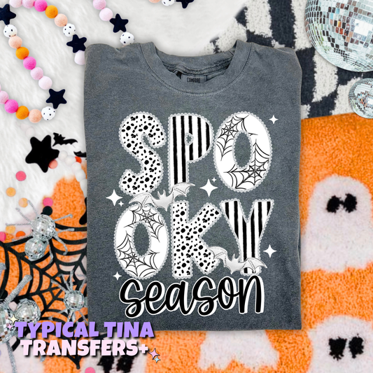 Spooky Season Patterns | DTF Transfers | POD