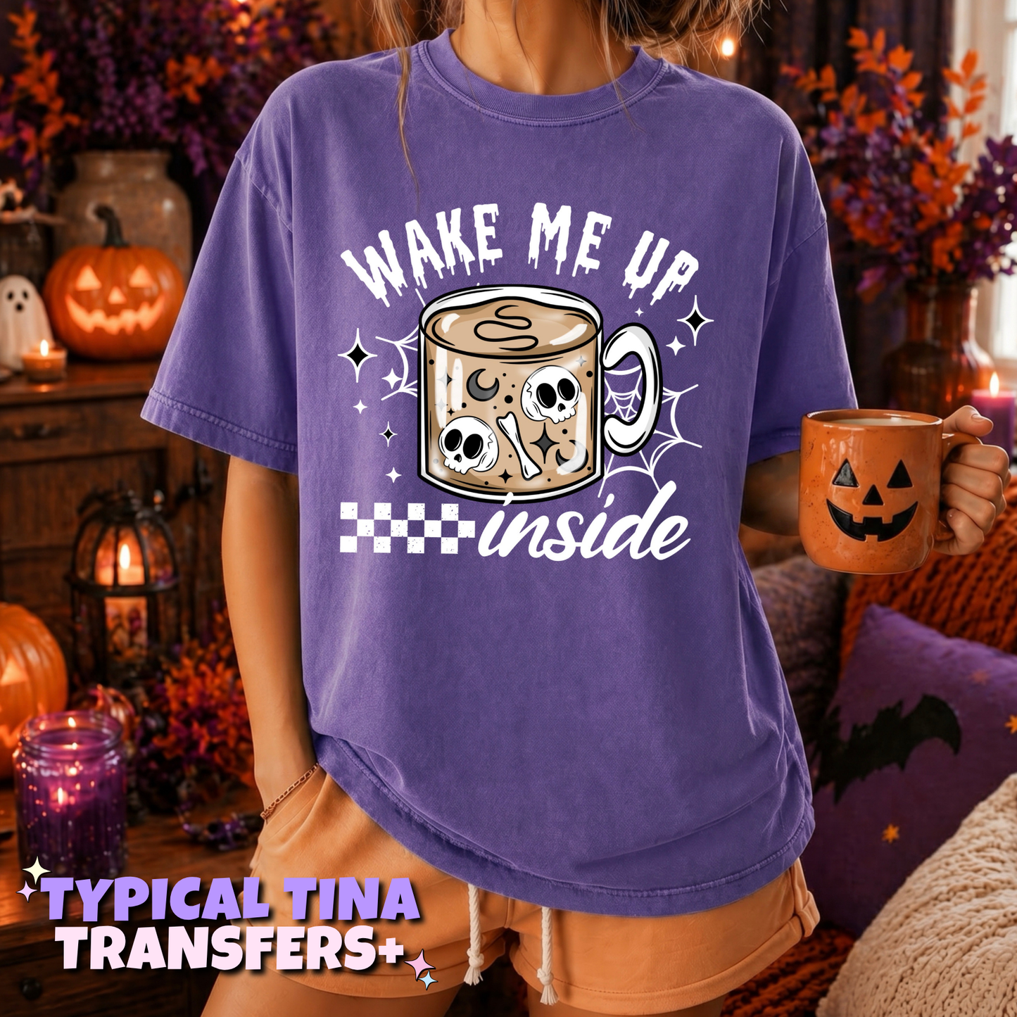 Wake me up inside | DTF Transfers | POD