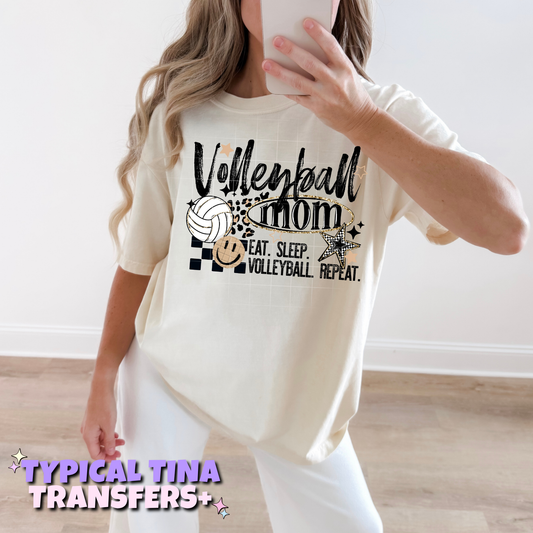 Volleyball mom | DTF Transfers | POD