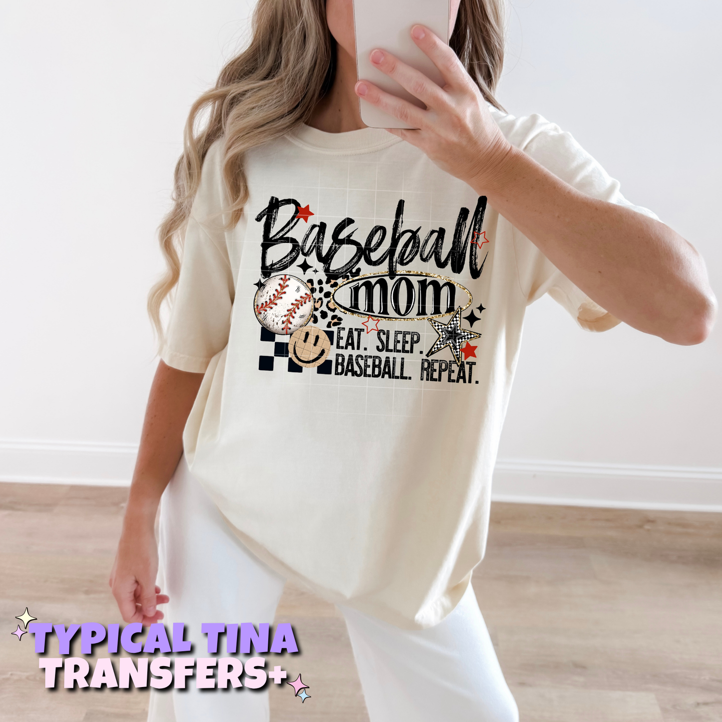 baseball mom | DTF Transfers | POD
