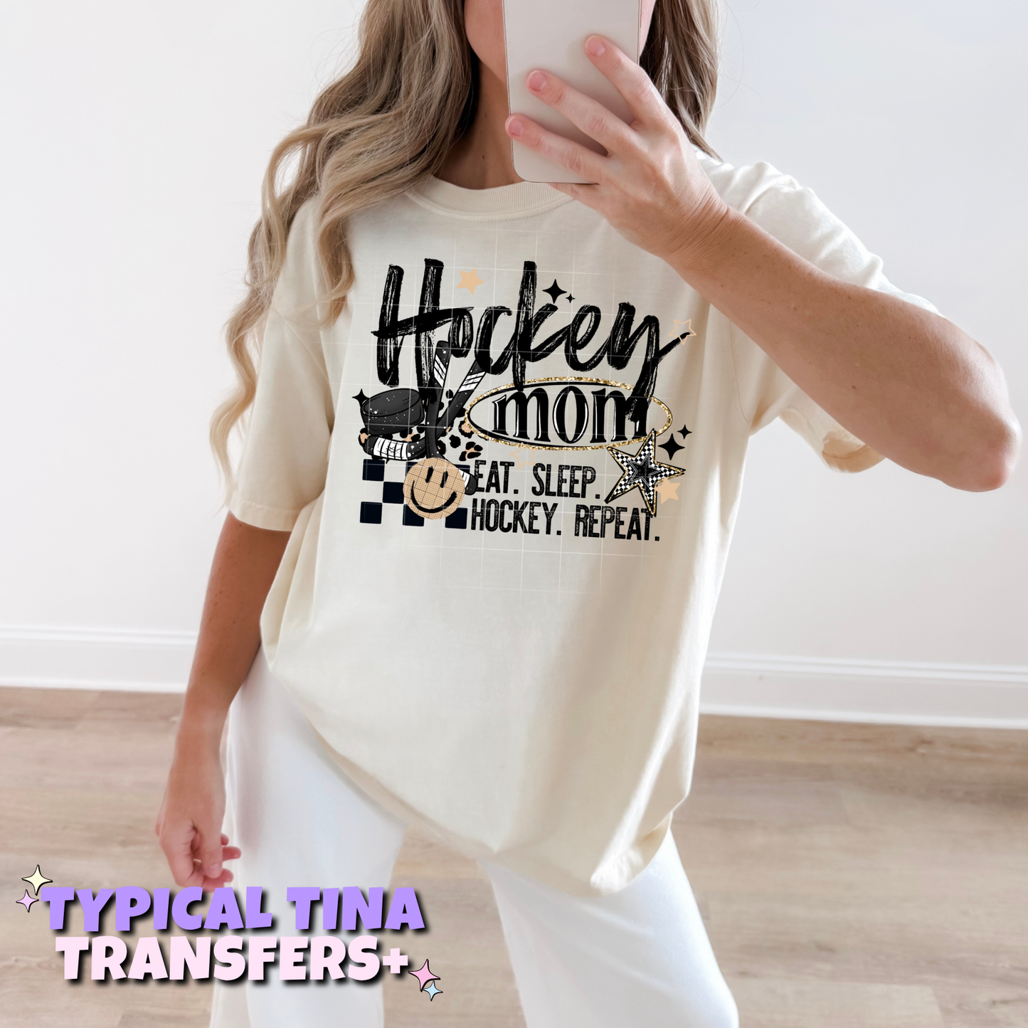 Hockey mom | DTF Transfers | POD