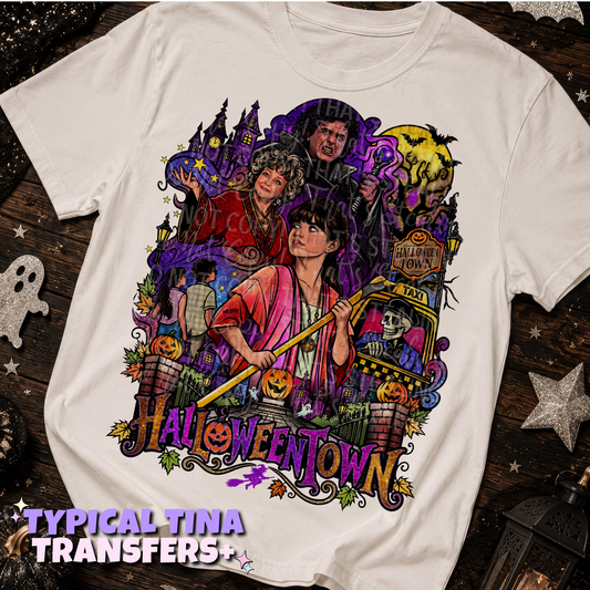 Hallow town (girl in middle) | DTF Transfers | POD