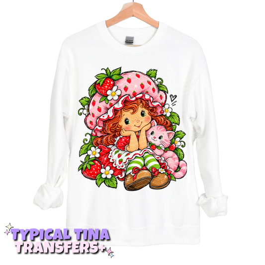 Cute Strawberry | DTF Transfers | POD