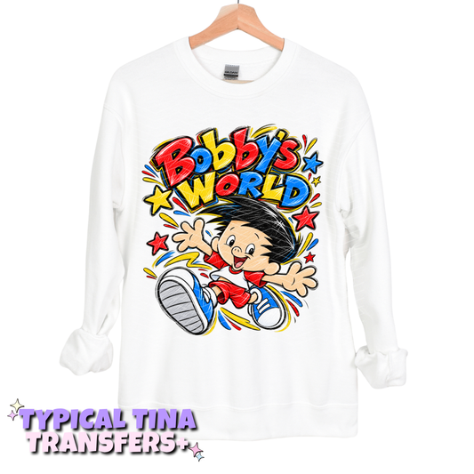 B0bby's W0rld | DTF Transfers | POD
