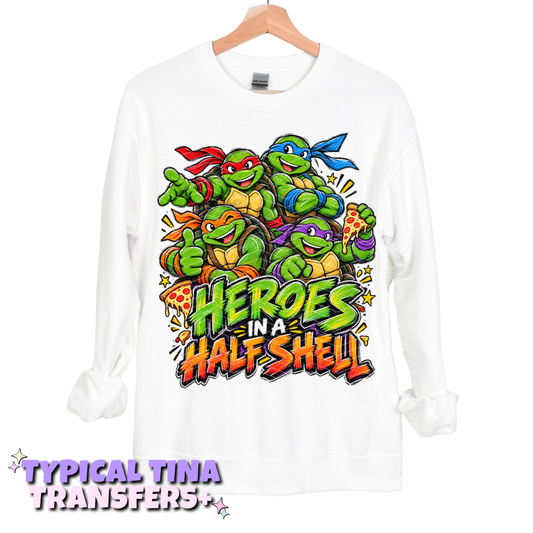 Heroes in a 1/2 shell | DTF Transfers | POD