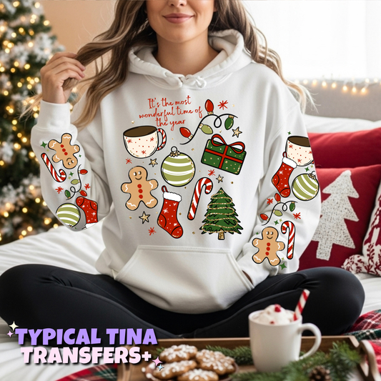 it's the most wonderful time of the year - christmas essentials | DTF Transfers | POD