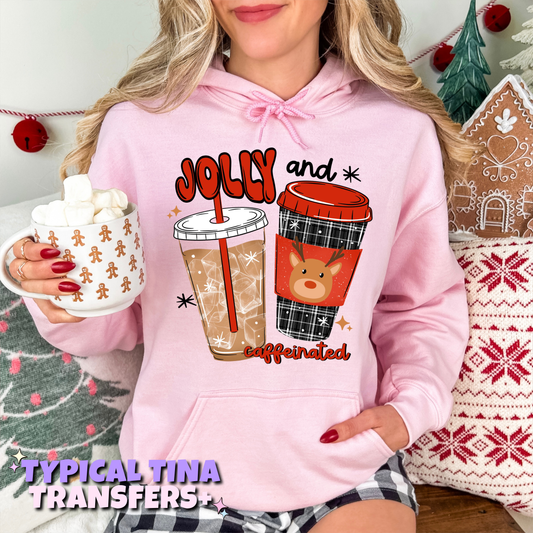 Jolly and caffeinated | DTF Transfers | POD