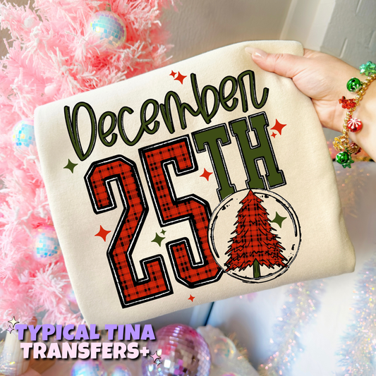 December 25th  | DTF Transfers | POD
