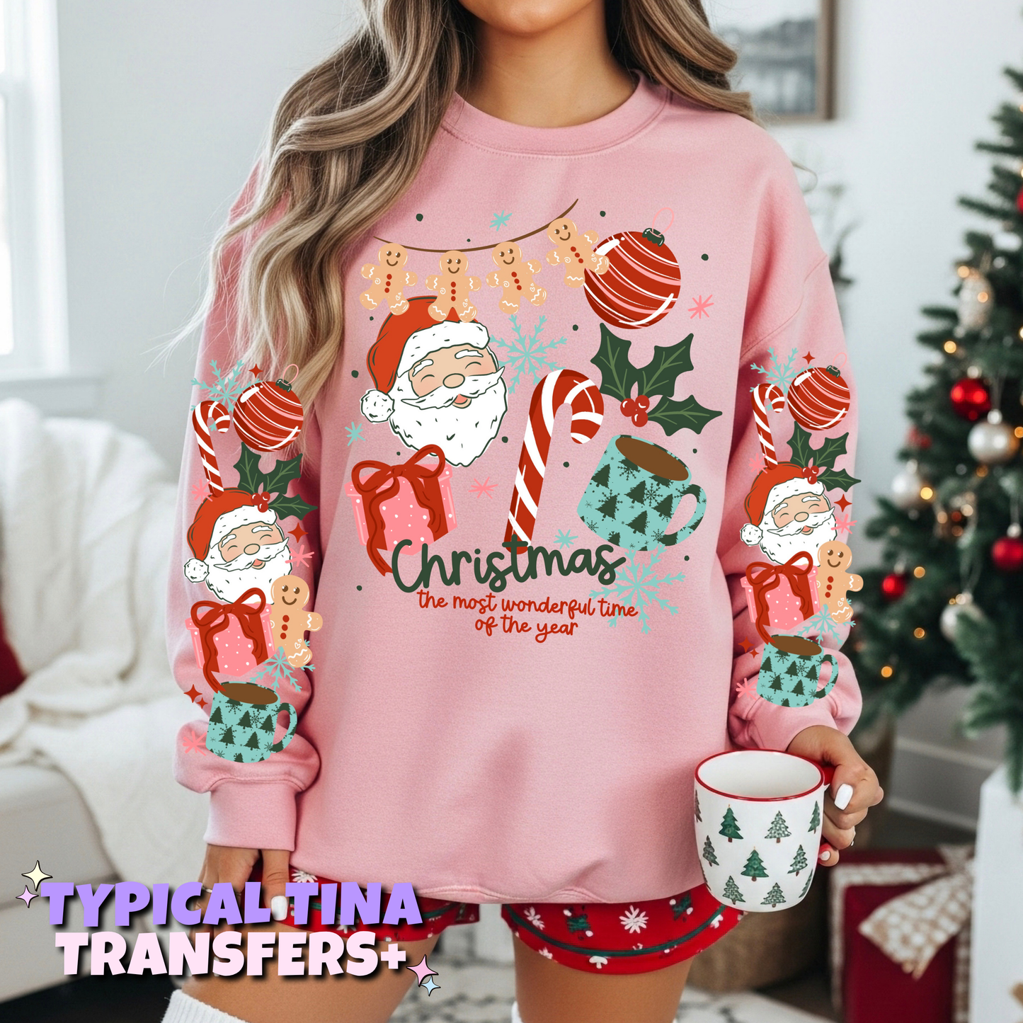 Christmas - wonderful time of the year | DTF Transfers | POD