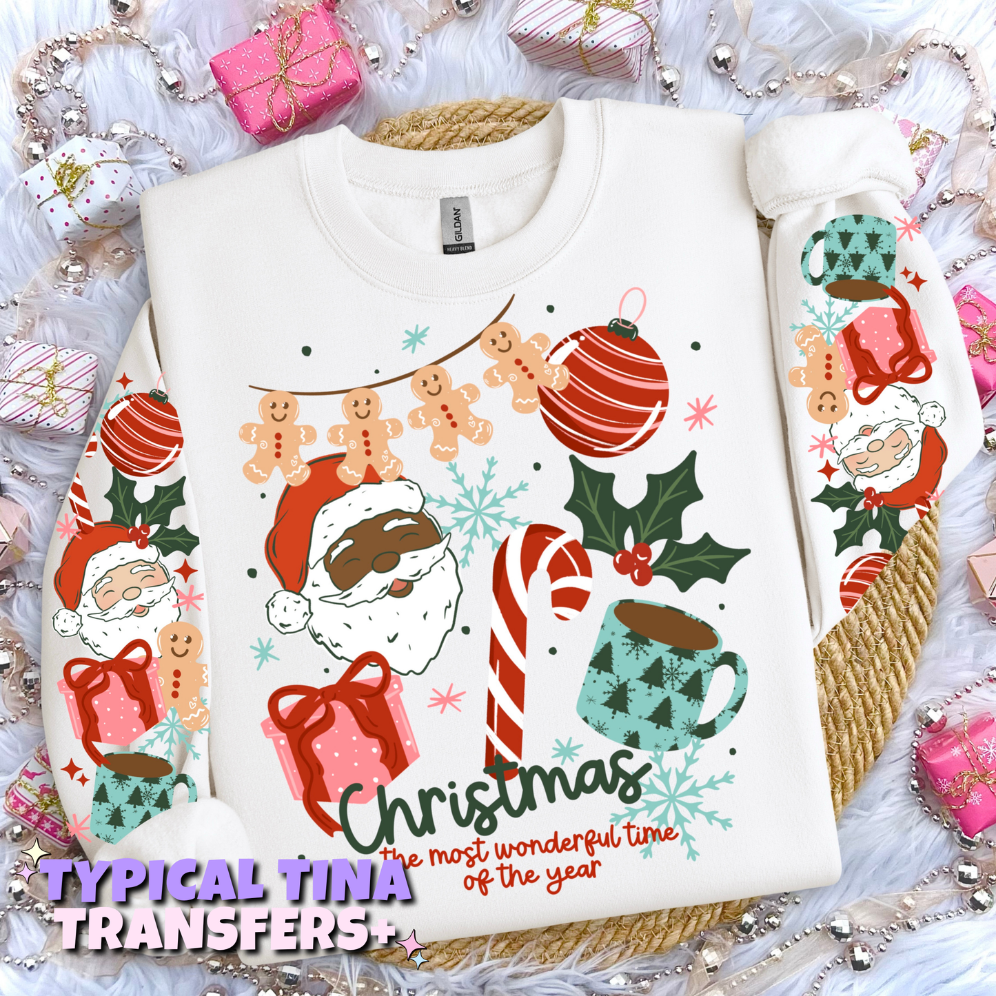 Christmas - wonderful time of the year (opt 2) | DTF Transfers | POD