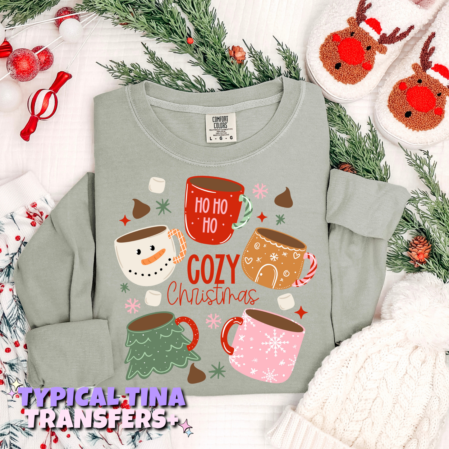 Cozy Christmas | DTF Transfers | POD