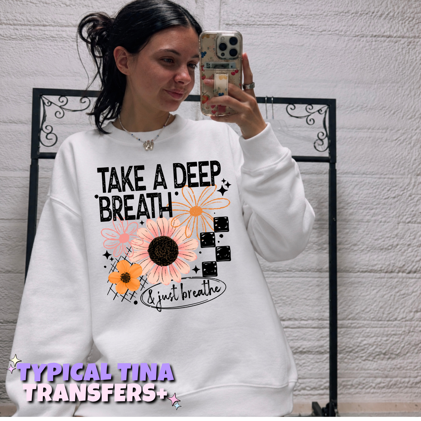 take a deep breath | DTF Transfers | POD