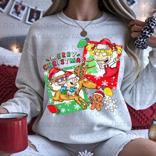 Christmas Rug Kids | DTF Transfer | POD