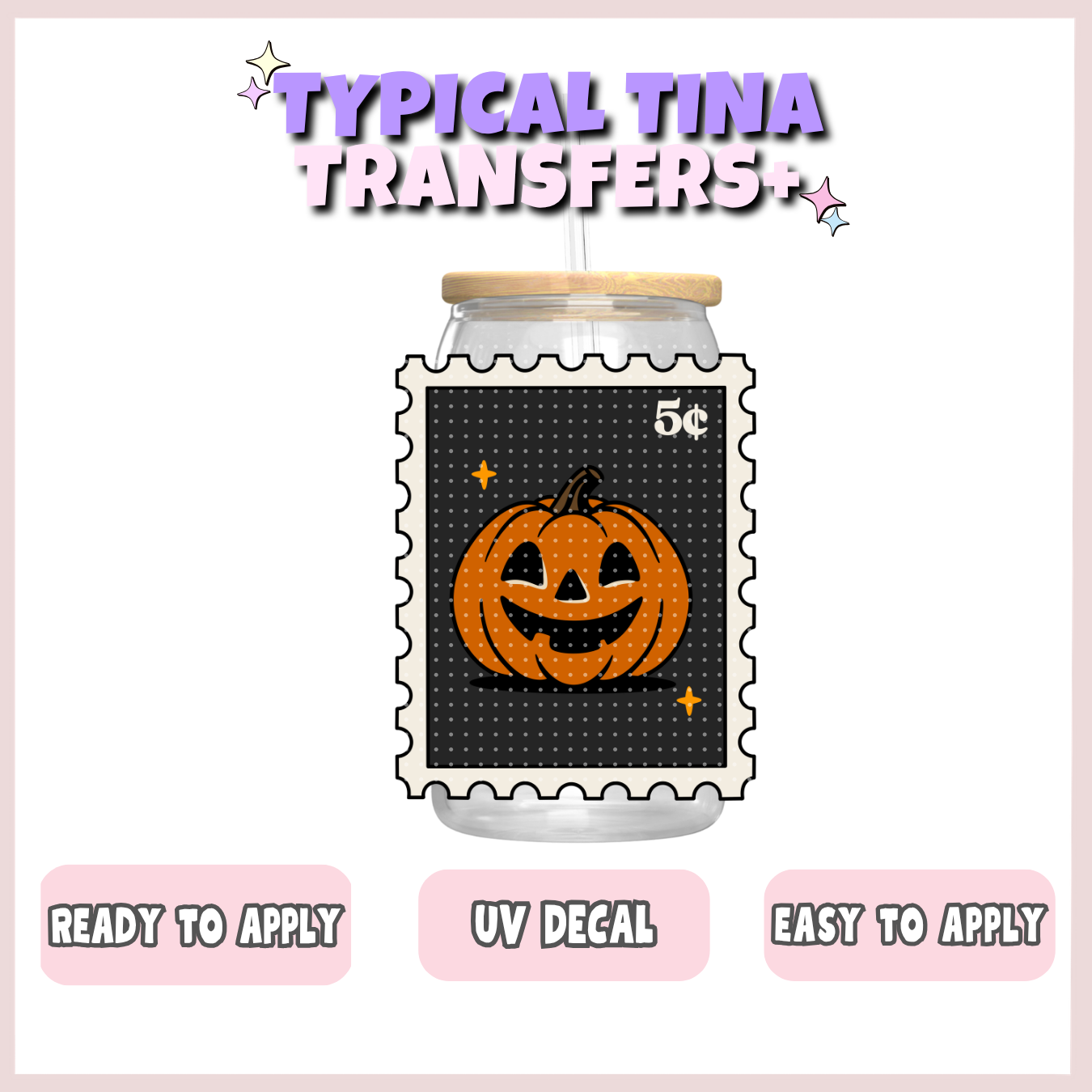 Halloween stamps | UV decals | POD